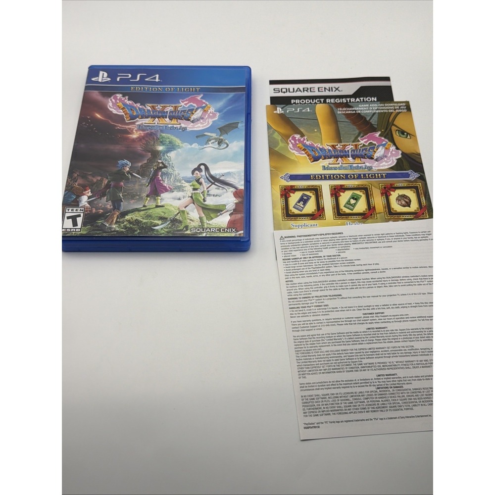 Dragon Quest XI Echoes of an Elusive Age (Playstation 4, 2018)